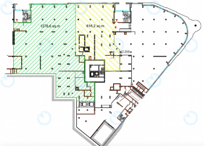 Оренда офісу 1864 м.кв 2 поверх Покровський Посад - фото 7