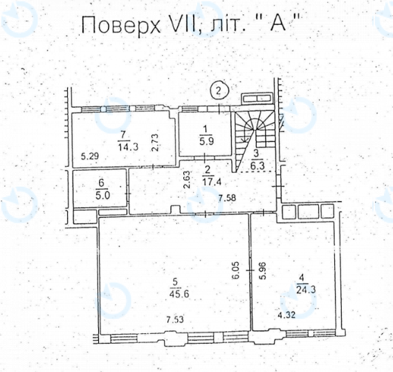 Оренда офісу 223 м.кв 7-8 поверх Володимирська 38 - фото 12