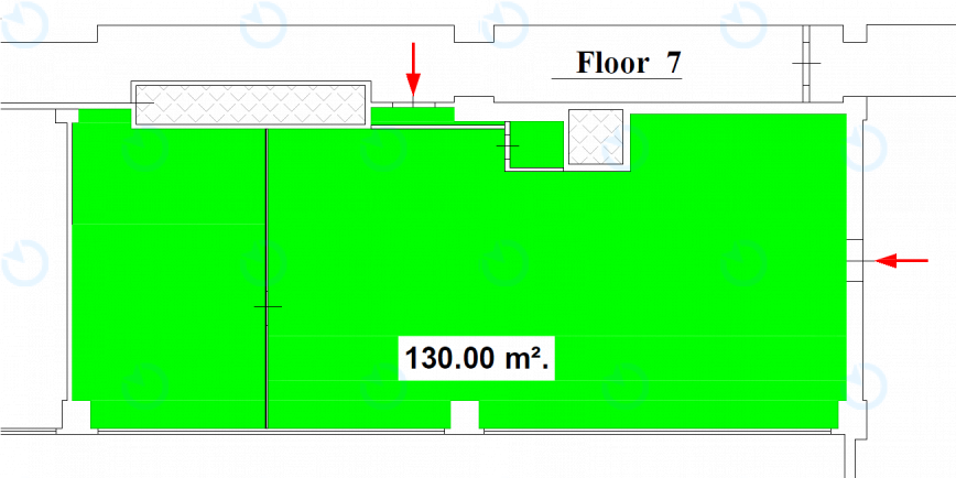 Оренда офісу 130 м.кв 7 поверх Леонардо (I черга)