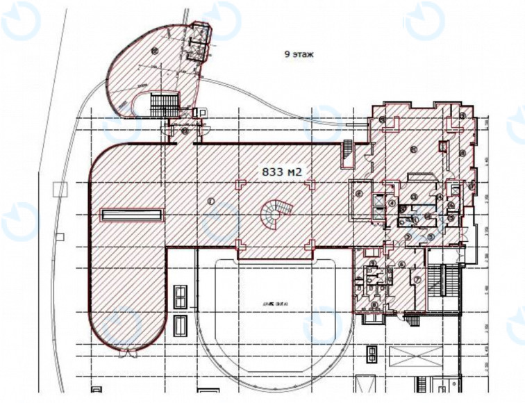 Оренда офісу 1620 м.кв 8,9,10,11 поверх Mandarin Plaza - фото 64