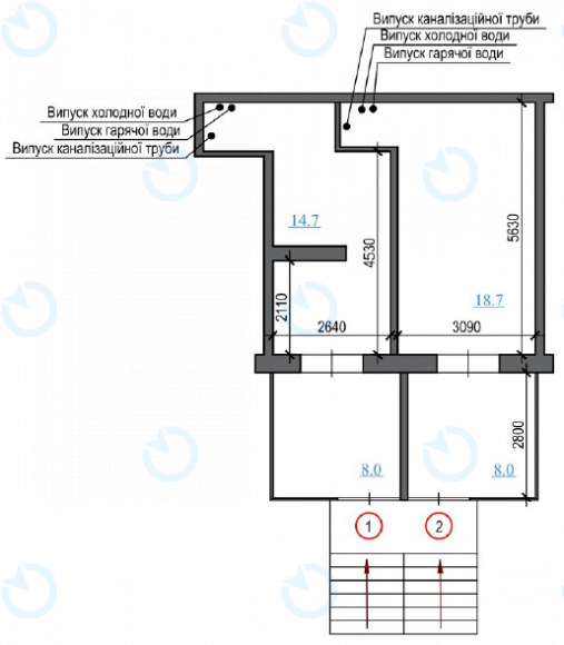 Продаж офісу 22 м.кв 1 поверх Гарматна, 44