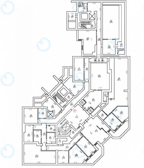 Продаж офісу 2722 м.кв 0-3 поверх Тургенєвська, 52/58 - фото 6