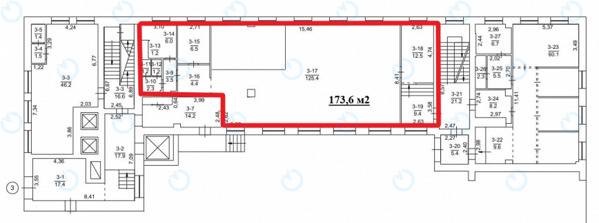 Оренда офісу 173 м.кв 1 поверх Хрещатик-Плаза - фото 8