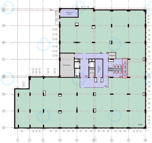 Оренда офісу 6400 м.кв 2-6 поверх S26 - фото 8