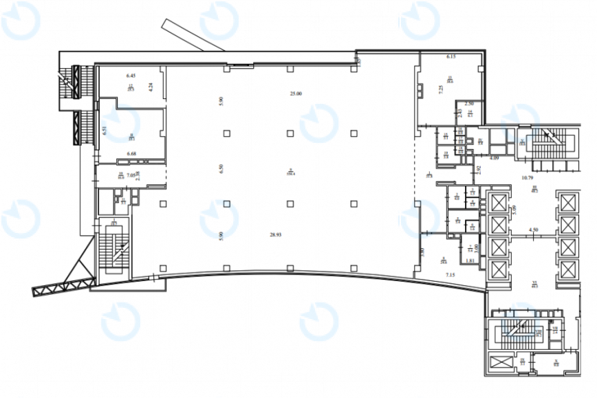 Оренда офісу 737 м.кв 18 поверх ЄВРОПА - фото 13