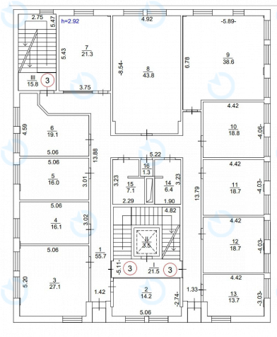 Продаж офісу 2520 м.кв 1-6 поверх Pixel Hub - фото 16