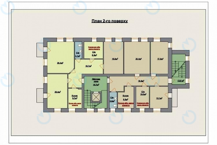 Оренда офісу 100 м.кв 2 поверх Отто Шмідта, 8 - фото 12