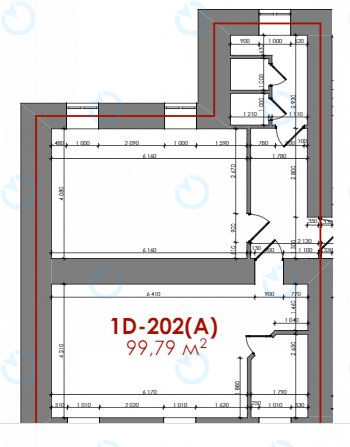 Оренда офісу 99 м.кв 2 поверх Форум Б7 - фото 4