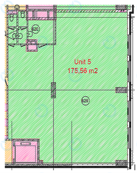 Оренда офісу 175 м.кв 6 поверх Астарта - фото 6