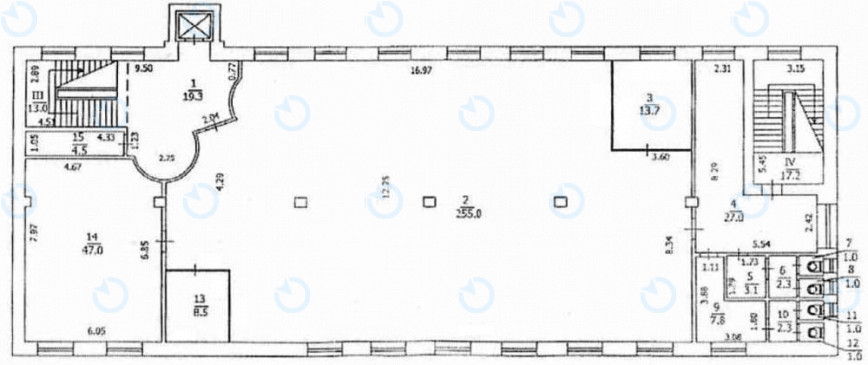 Оренда офісу 1701 м.кв 1-4 поверх Пульс - фото 13