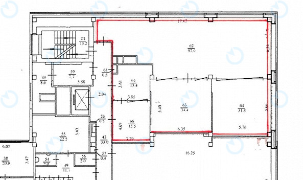 Оренда офісу 208 м.кв 4 поверх Інком (Compass FM) - фото 13