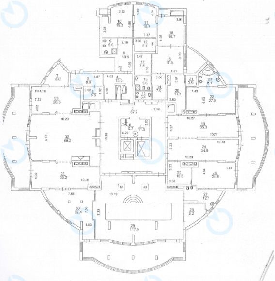 Оренда офісу 250 м.кв 23 поверх ЖК Покровський Посад - фото 7