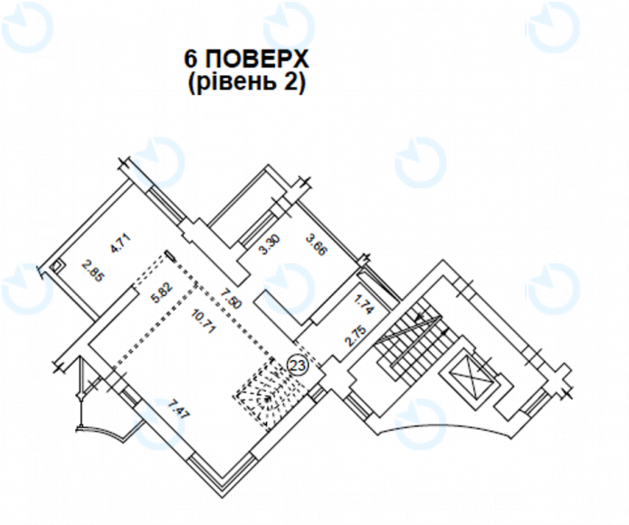 Оренда офісу 178 м.кв 6 поверх Макулан - фото 2