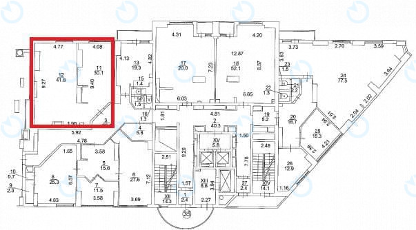 Оренда офісу 71 м.кв 3 поверх Європа Плаза - фото 9
