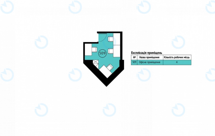 Оренда офісу 15 м.кв 5 поверх Шота Руставелі, 11