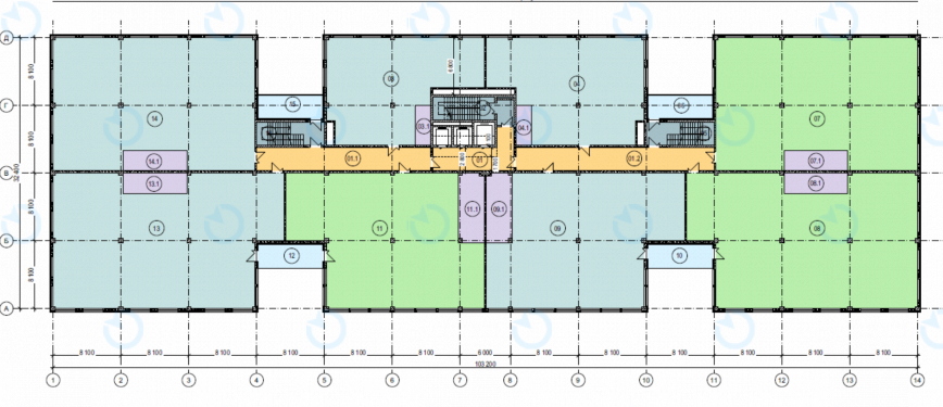 Оренда офісу 400 м.кв 1,2,3,4 поверх Twelve