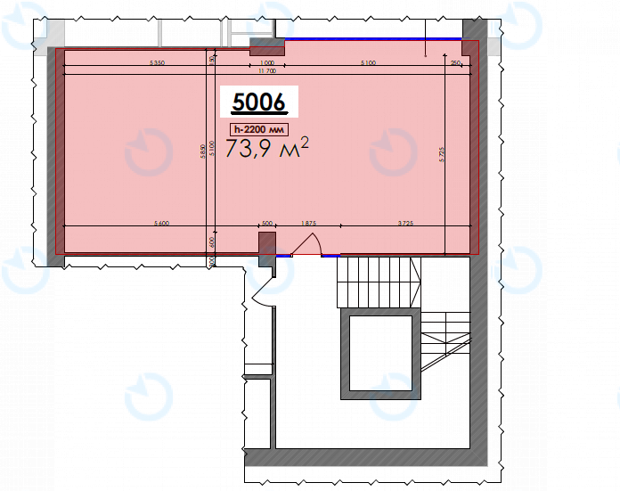 Оренда офісу 74 м.кв 0 поверх Форум City Garden - фото 7