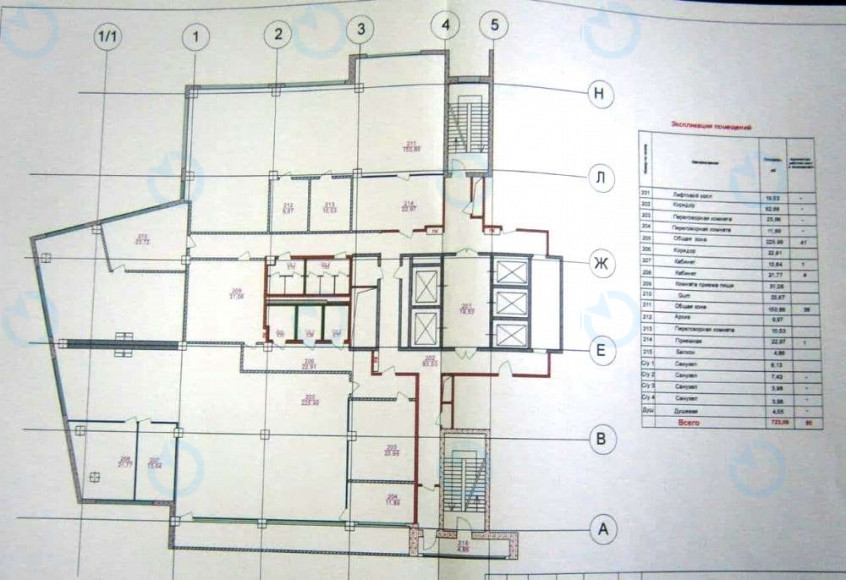 Оренда офісу 723 м.кв 2 поверх Преміум - фото 7