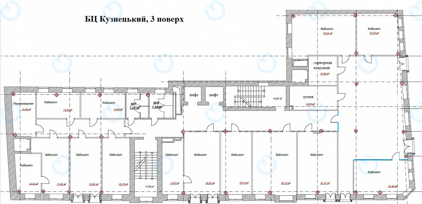 Оренда офісу 655 м.кв 3 поверх Кузнецький - фото 15