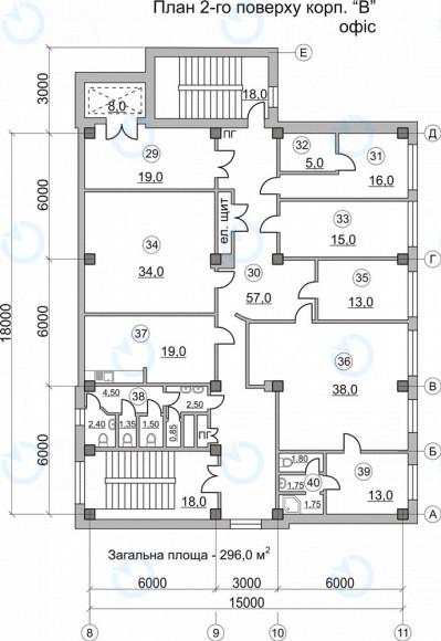 Оренда офісу 296 м.кв 2 поверх Аріадна - фото 9