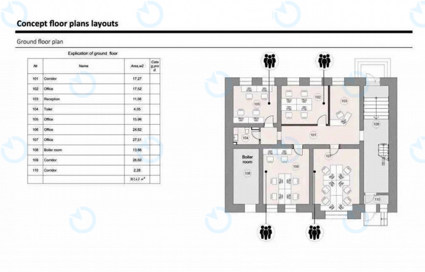 Оренда офісу 643 м.кв 1 поверх Гончарна, 11Б - фото 17