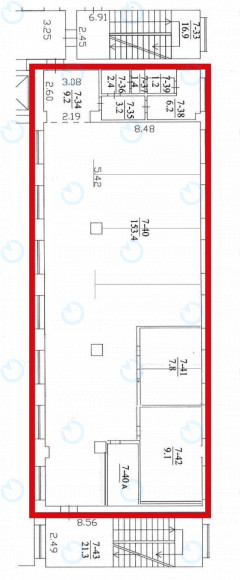 Оренда офісу 193 м.кв 3 поверх Хрещатик-Плаза - фото 8