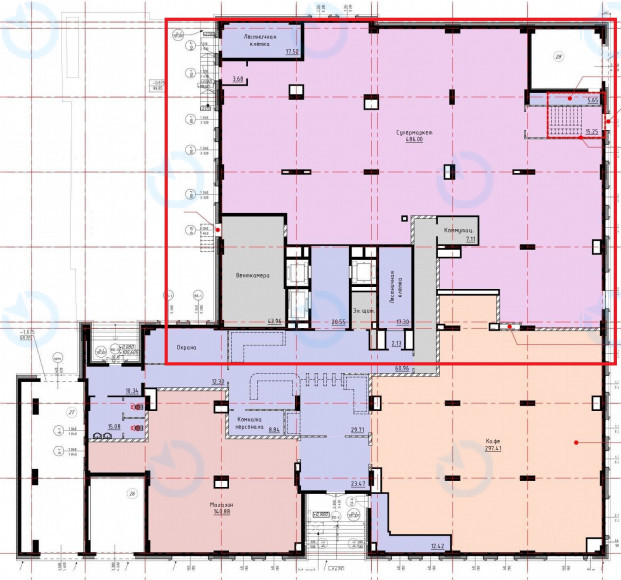 Оренда офісу 486 м.кв 1 поверх S26 - фото 5