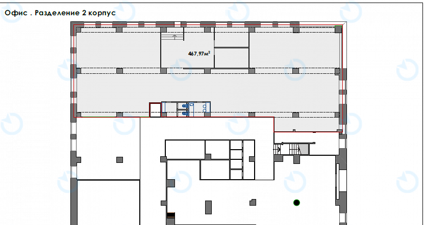 Оренда офісу 467 м.кв 1 поверх VICTORIA PARK (Вікторія Парк) - фото 9