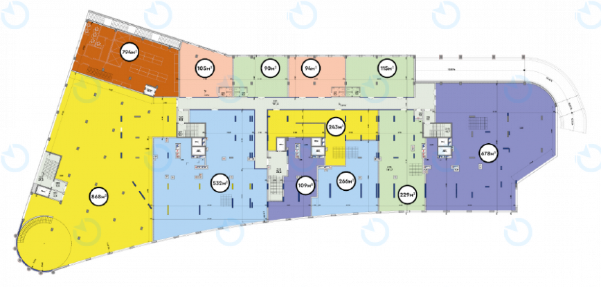 Продаж офісу 141 м.кв 2 поверх Podil Plaza Residence - фото 6