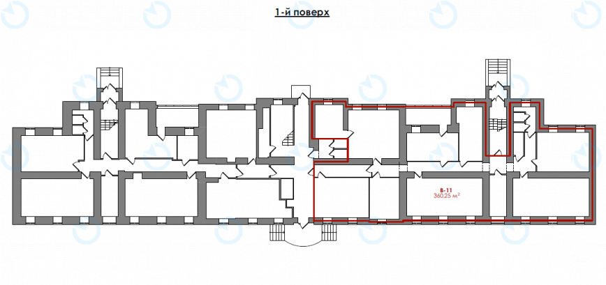 Оренда офісу 360 м.кв 1 поверх Форум Б7 - фото 10