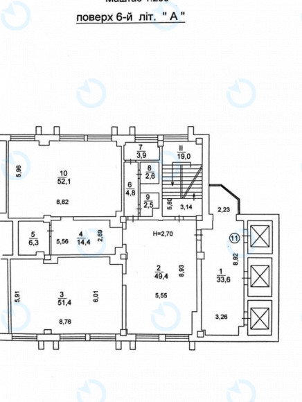 Продаж офісу 240 м.кв 6 поверх Дмитрівська, 18/24 - фото 12